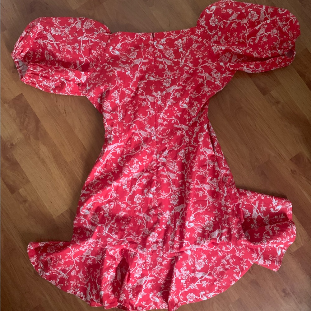 NWOT Anthropologie Sachin & Babi Catherine Puff Sleeve Mini Dress 4 - Picture 10 of 11